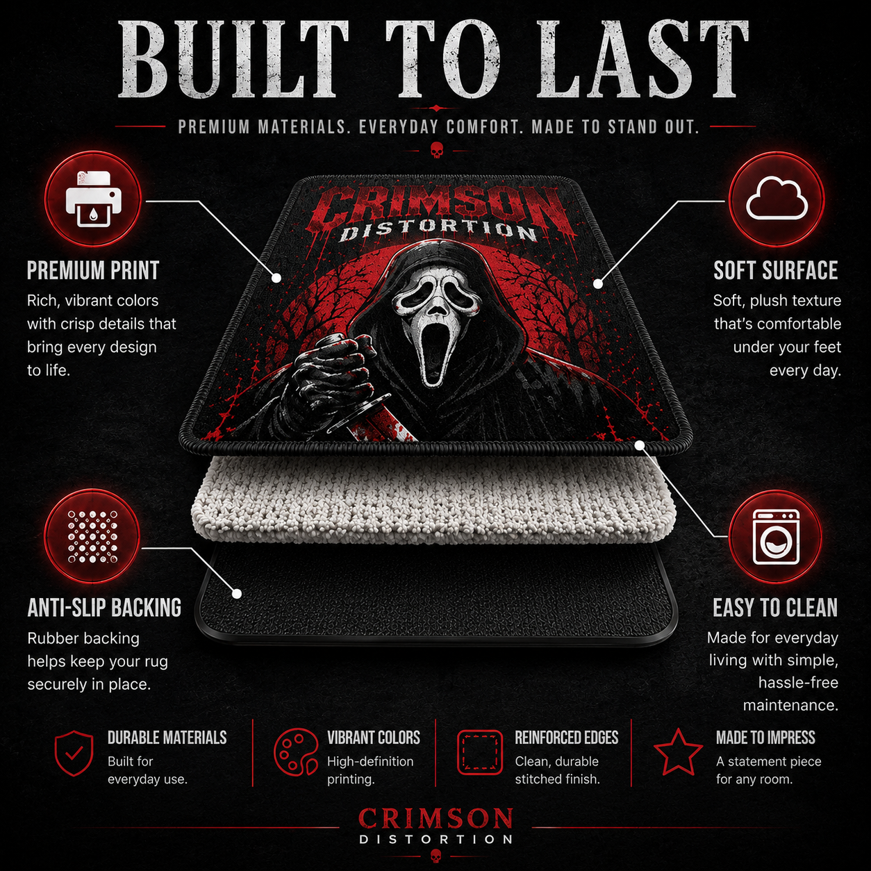Slasher Rug Collection