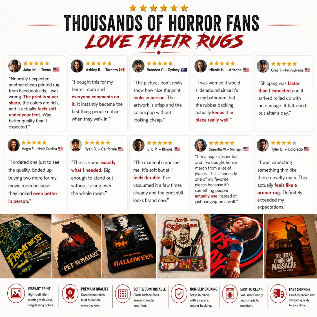 Slasher Rug Collection